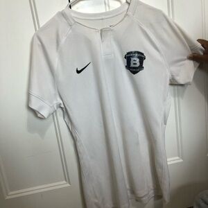 Nike bennington soccer club white jersey